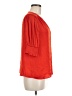 Maison d' Amelie 100% Polyester Red 3/4 Sleeve Blouse Size M - photo 4