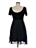 JS Collections 100% Polyester Solid Black Cocktail Dress Size 6 - photo 2