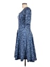 Lularoe Paisley Blue Casual Dress Size L - photo 5