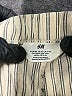 H&M Stripes Ivory Casual Pants Size 4 - photo 3