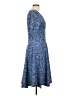 Lularoe Paisley Blue Casual Dress Size L - photo 4