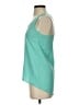 Soprano 100% Polyester Teal Sleeveless Top Size XS - photo 5