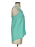 Soprano 100% Polyester Teal Sleeveless Top Size XS - photo 4