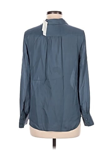 J.Crew Long Sleeve Silk Top (view 2)