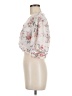 Love Tree Ivory Short Sleeve Blouse Size M - photo 5