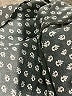 Lily White Black Short Sleeve Top Size M - photo 8