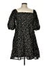 WAYF 100% Polyester Stars Black Casual Dress Size L - photo 1