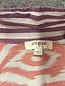 Umgee 100% Rayon Stripes Pink Long Sleeve Button-Down Shirt Size L - photo 7