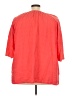 Catherines 100% Cotton Orange 3/4 Sleeve Blouse Size 3X - photo 2