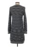 Lacoste Stripes Gray Casual Dress Size EU 34 / US 4 - photo 2