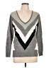 New York & Company Chevron-herringbone Gray Pullover Sweater Size L - photo 1