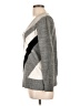 New York & Company Chevron-herringbone Gray Pullover Sweater Size L - photo 5
