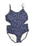Old Navy Stars Blue One Piece Swimsuit Size 14 - 16 - photo 1