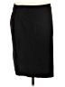 Elle Solid Black Casual Skirt Size L - photo 1