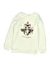 H&M 100% Polyester Ivory Sweatshirt Size 6 - 8 - photo 1