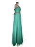 Alyce 100% Polyester Solid Teal Cocktail Dress Size 8 - photo 4