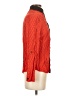 Splendid 100% Rayon Polka Dots Red Long Sleeve Blouse Size XS - photo 4