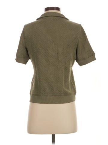 Madewell Collared Pointelle Sweater Tee (view 2)