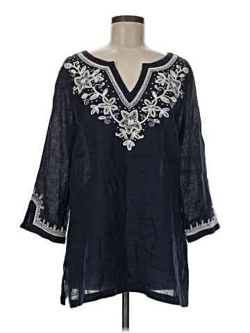 Charter Club 3/4 Sleeve Blouse (view 1)