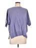 Splendid Purple Short Sleeve Top Size L - photo 1