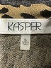 Kasper Animal Print Gold Sleeveless Blouse Size XL - photo 7