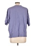 Splendid Purple Short Sleeve Top Size L - photo 2