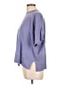 Splendid Purple Short Sleeve Top Size L - photo 5