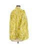 Talbots 100% Cotton Floral Yellow 3/4 Sleeve Button-Down Shirt Size 3X - photo 4