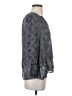 Calypso St. Barth Gray 3/4 Sleeve Blouse Size XS - photo 4