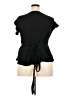 Ann Taylor LOFT Black Short Sleeve Blouse Size XXL - photo 2