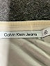 CALVIN KLEIN JEANS 100% Polyester Ivory Short Sleeve Top Size L - photo 7