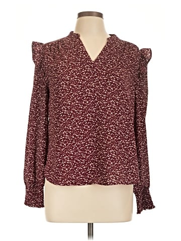 Saks Fifth Avenue Long Sleeve Blouse (view 1)
