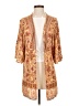 Knox Rose 100% Rayon Orange Kimono Size XS - photo 1