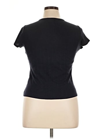 Free Assembly Short Sleeve Top (view 2)