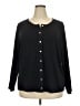L.L.Bean Black Cardigan Size 3X - photo 1