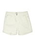 Harmony + Havoc Solid Ivory Khaki Shorts Size 14 - photo 1