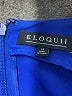 ELOQUII Solid Blue Cocktail Dress Size 14 Plus - photo 7