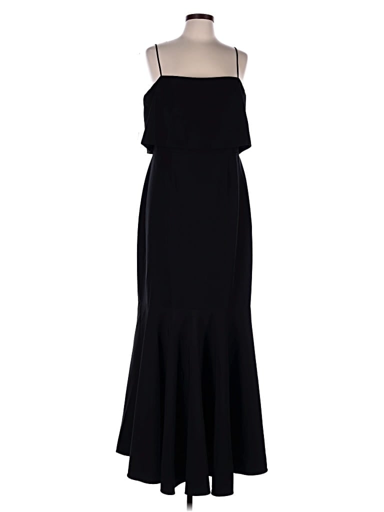 Pre-owned Wayf Cocktail Dress In Black