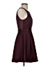 BCBGeneration 100% Polyester Hearts Burgundy Cocktail Dress Size 4 - photo 4