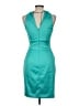 Eliza J Solid Teal Cocktail Dress Size 6 - photo 2