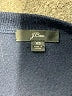 J.Crew 100% Merino Blue Wool Cardigan Size XS - photo 7
