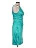 Eliza J Solid Teal Cocktail Dress Size 6 - photo 4