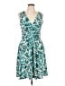 Assorted Brands Tropical Teal Cocktail Dress Size L - photo 1