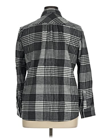 Lands' End Long Sleeve Button-Down Shirt (view 2)