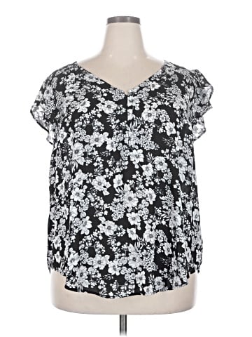 Torrid Short Sleeve Blouse (view 1)