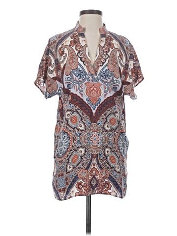 Brooks Brothers Short Sleeve Silk Top (view 1)