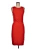 Babaton Solid Red Cocktail Dress Size 6 - photo 1