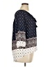 Rewind 100% Polyester Blue 3/4 Sleeve Blouse Size XL - photo 4