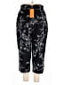 Assorted Brands Print Black Casual Pants Size XL - photo 2