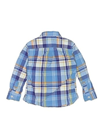 Mini Boden Long Sleeve Button-Down Shirt (view 2)